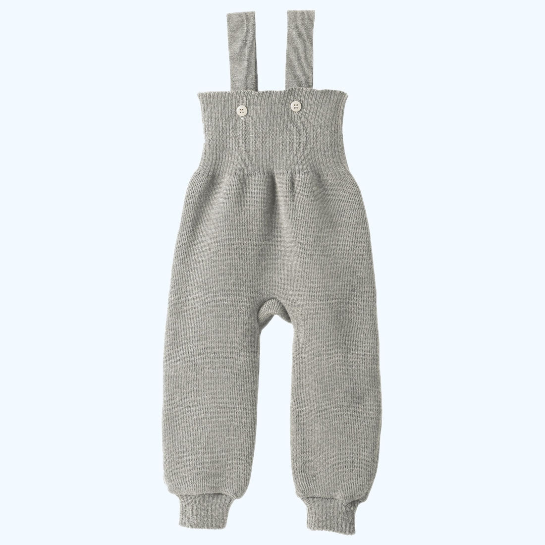 OUTLET DISANA Knitted Wool Bib Pants for Baby/Toddler