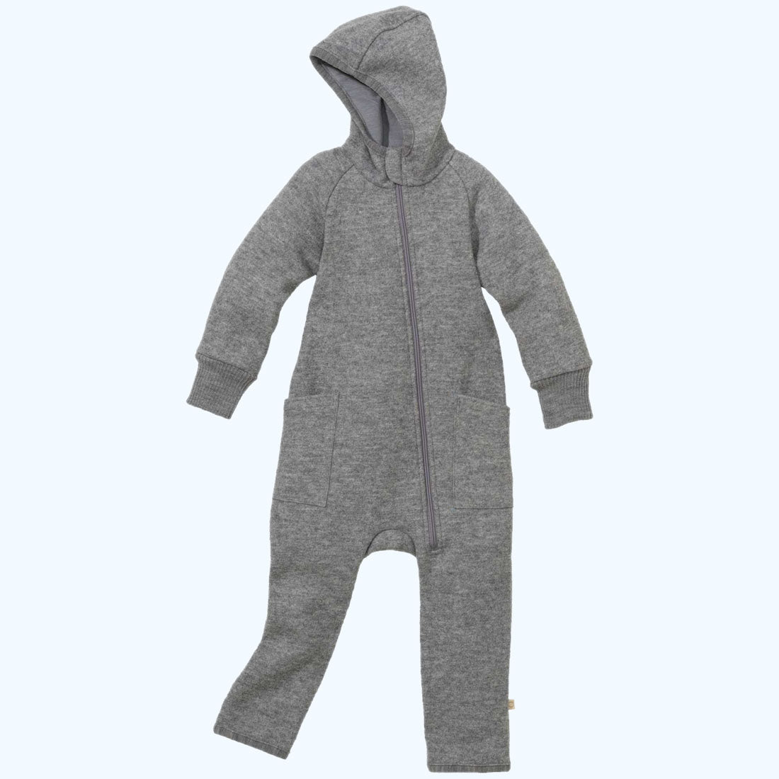 DISANA Boiled Wool Zip-Up Overall