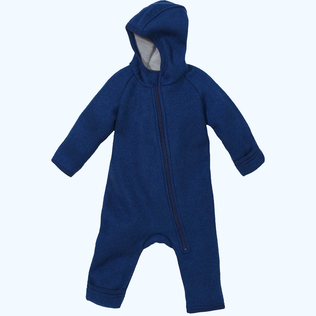 DISANA Boiled Wool Zip-Up Overall