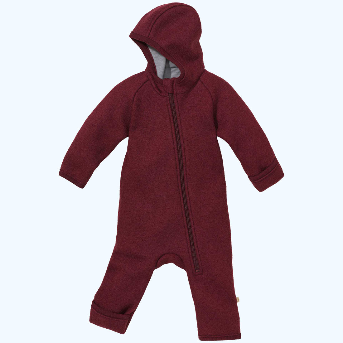 DISANA Boiled Wool Zip-Up Overall