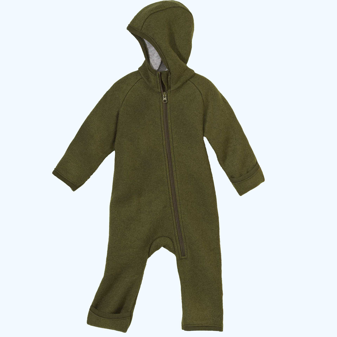 DISANA Boiled Wool Zip-Up Overall