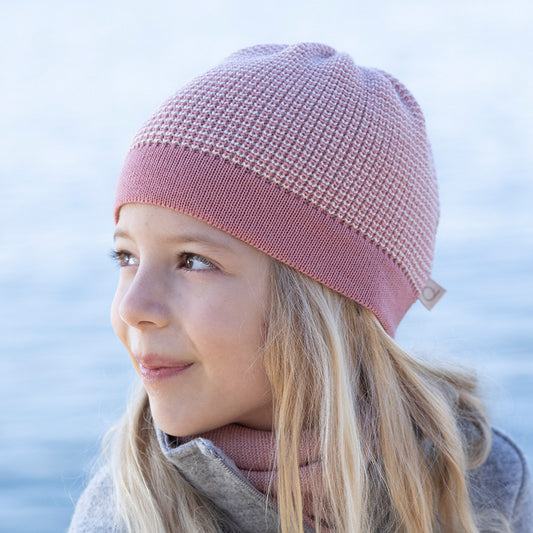 DISANA Organic Merino Wool Beanie/Pull-On Hat for All Ages