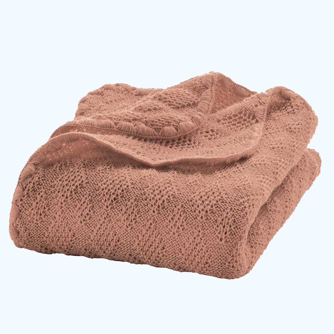 DISANA Classic Organic Merino Wool Baby Blanket