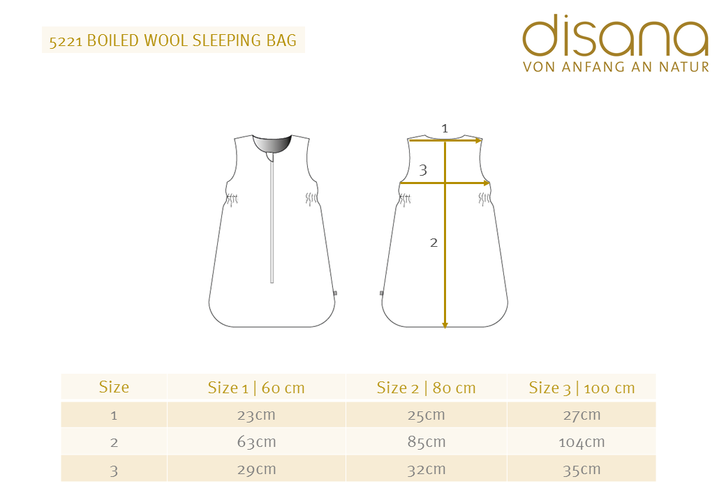 DISANA Boiled Wool Zip-Up Baby/Toddler Sleeper