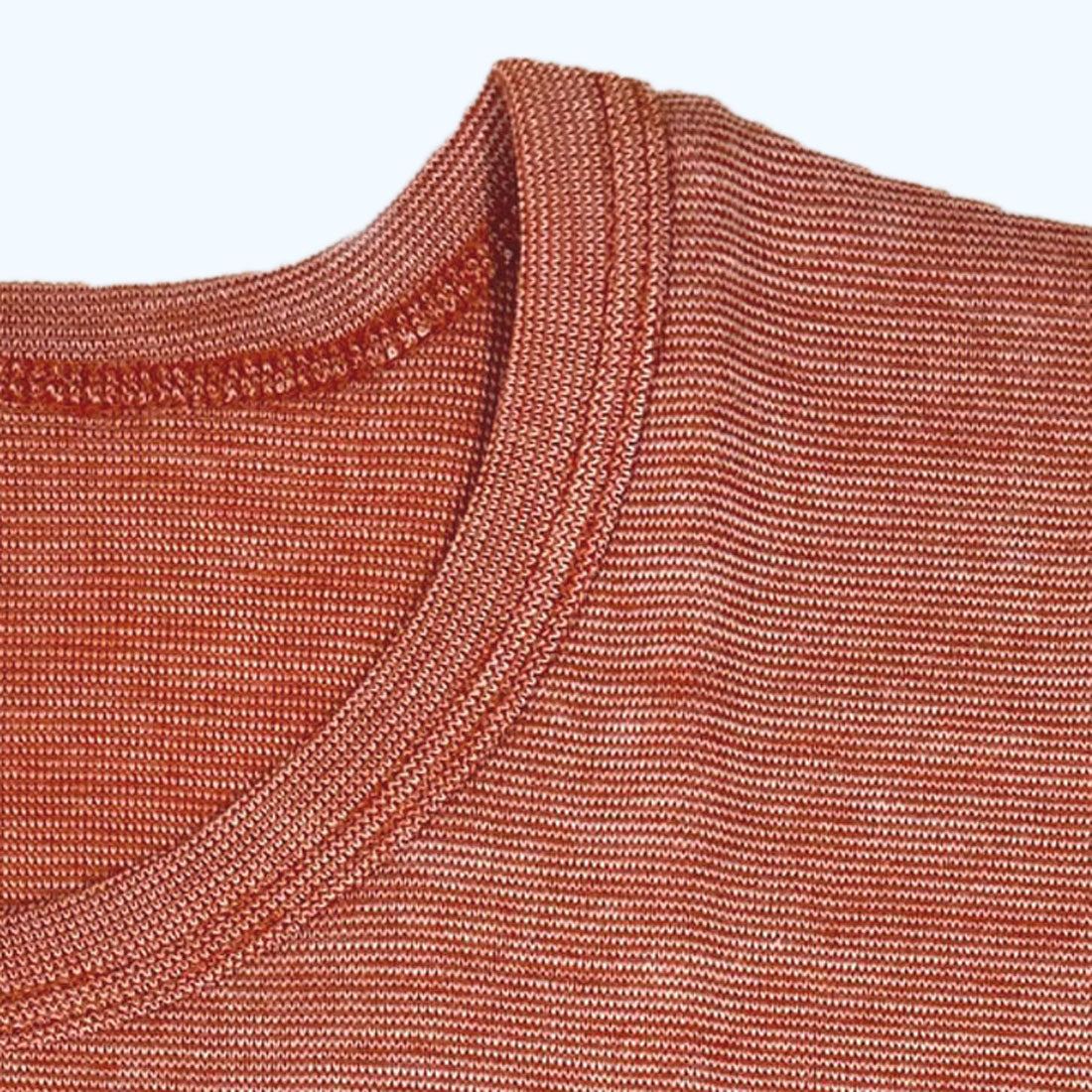 HOCOSA Short-Sleeve Shirt in Organic Cotton/Wool/Silk for Men or Women