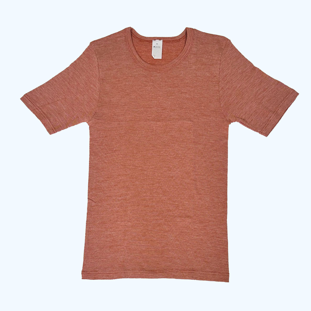 HOCOSA Short-Sleeve Shirt in Organic Cotton/Wool/Silk for Men or Women