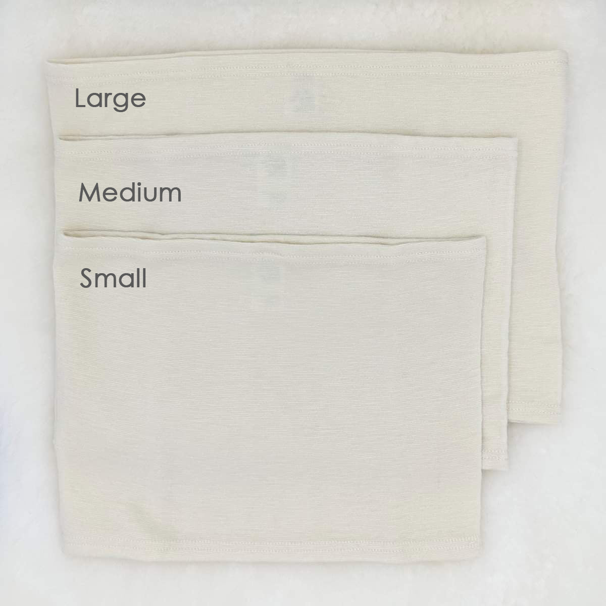 HOCOSA Back-Warmer in 65% Organic Merino Wool - 25% Silk - 10% Lycra