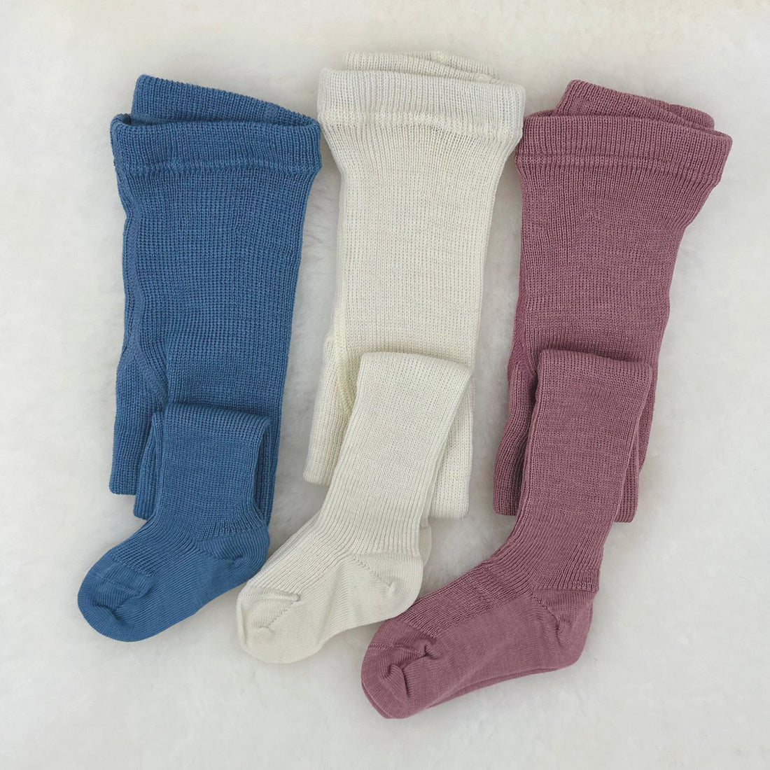 GRÖDO Organic Wool Tights for Babies/Toddlers – Danish Woolen Delight
