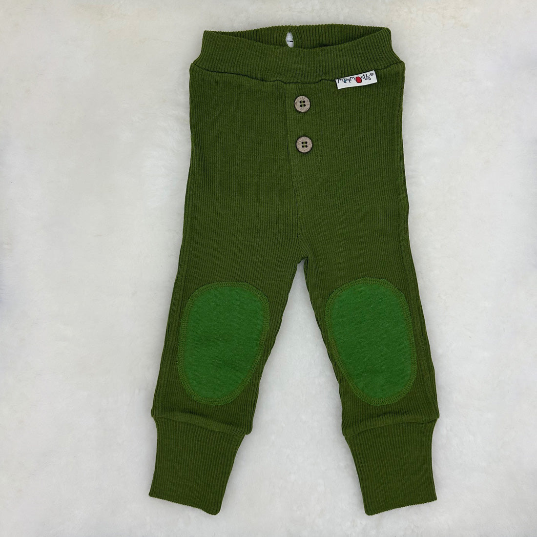 ManyMonths® Natural Woollies Baby Joggers with Reinforced Knees