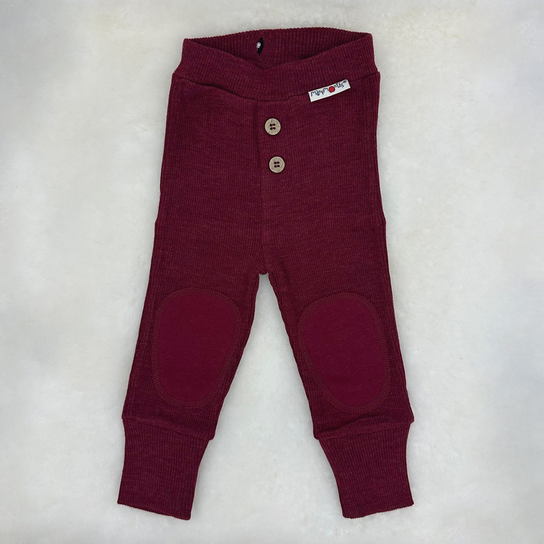 ManyMonths® Natural Woollies Baby Joggers with Reinforced Knees