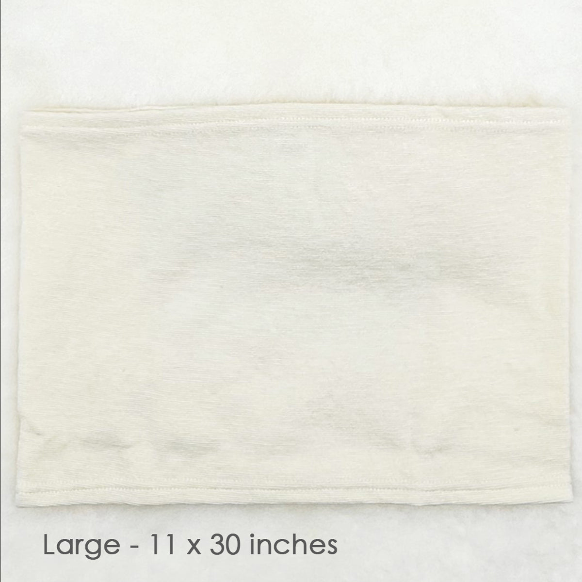 HOCOSA Back-Warmer in 65% Organic Merino Wool - 25% Silk - 10% Lycra