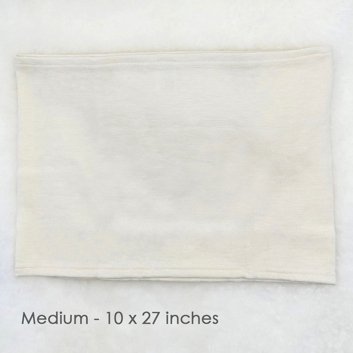 HOCOSA Back-Warmer in 65% Organic Merino Wool - 25% Silk - 10% Lycra