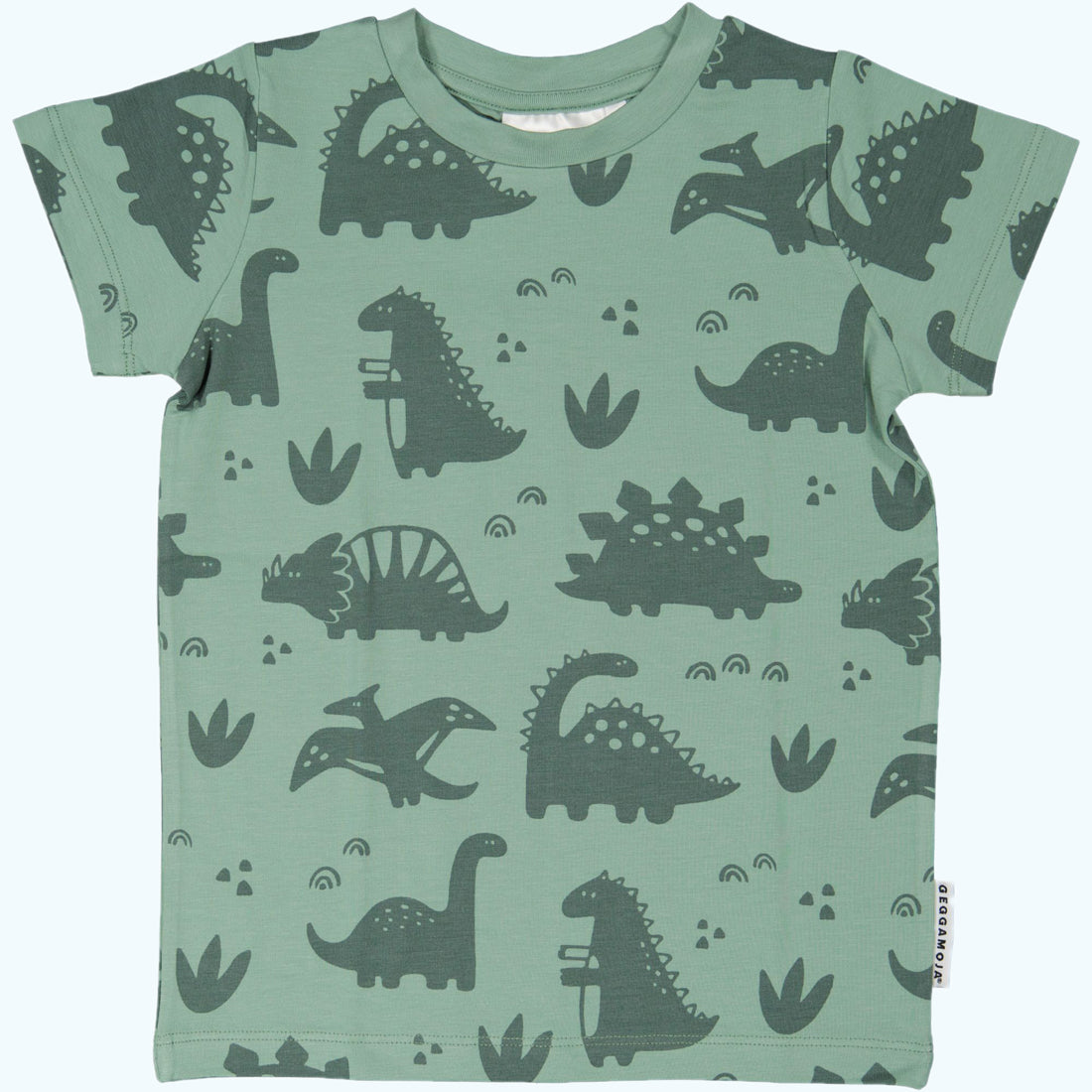 Geggamoja® Kids Short-Sleeve Shirt in Organic Cotton/Bamboo, 3-6 yr