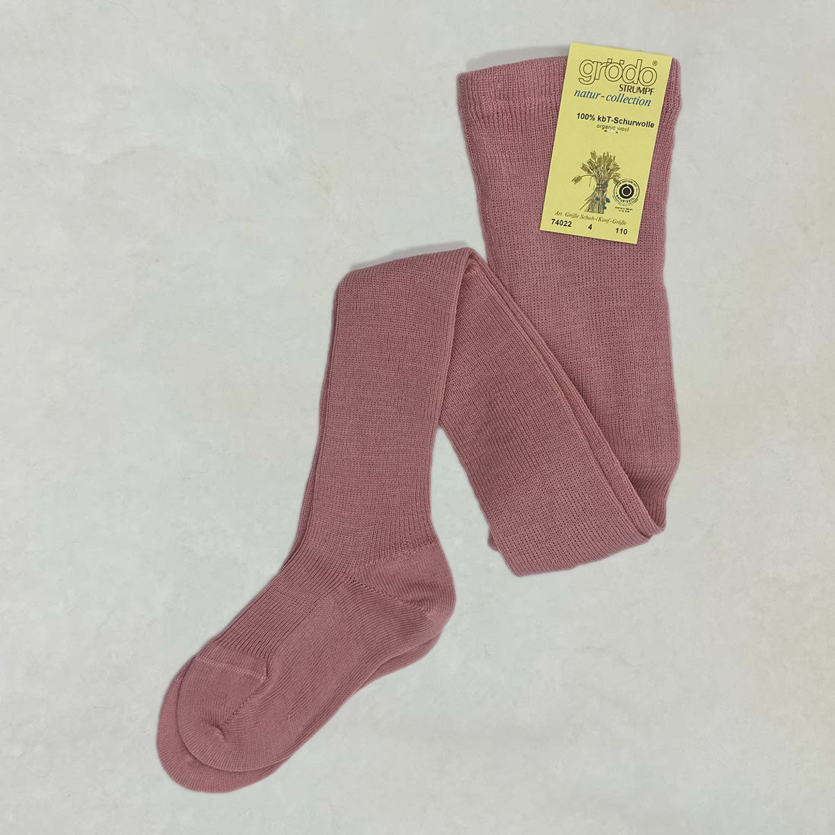 GRÖDO Organic Wool Tights for Babies and Children