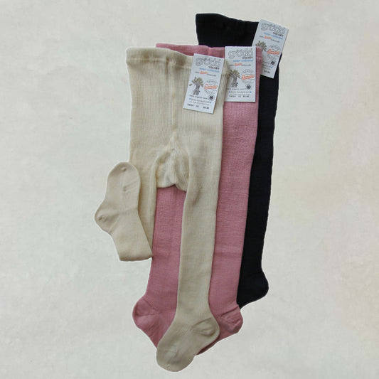 GRÖDO Organic Wool Tights for Toddlers/Kids