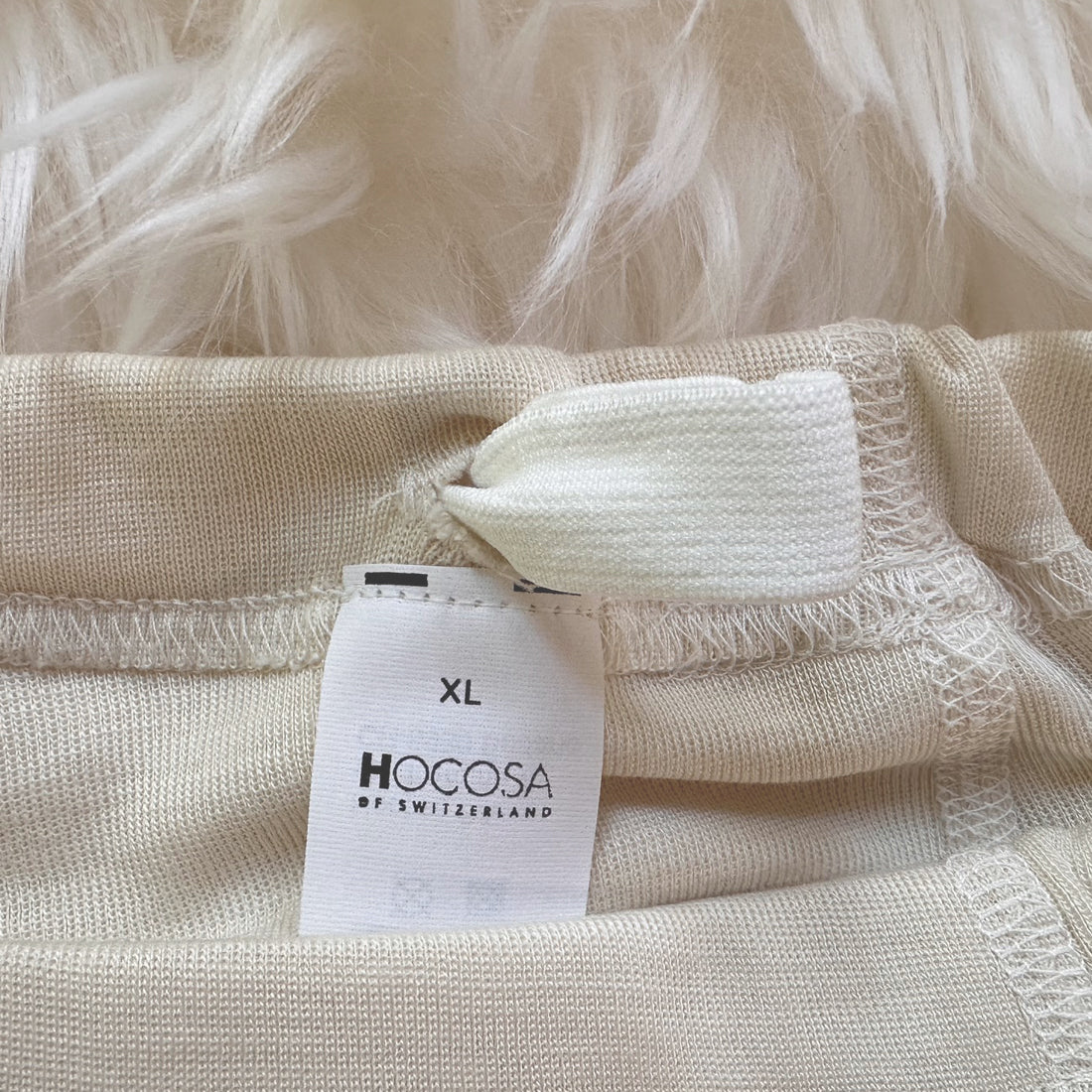 HOCOSA Men's Organic Wool/Silk Long Underwear Pants, with Fly