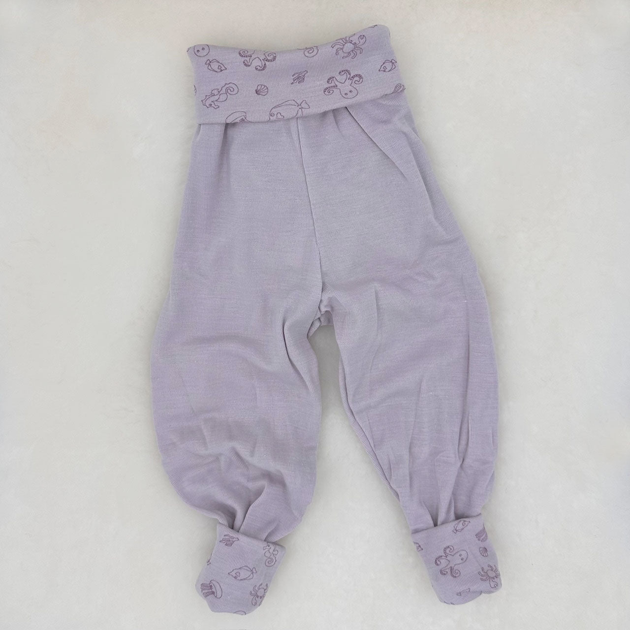 ENGEL Organic Wool/Silk Baby Pants in PASTELS