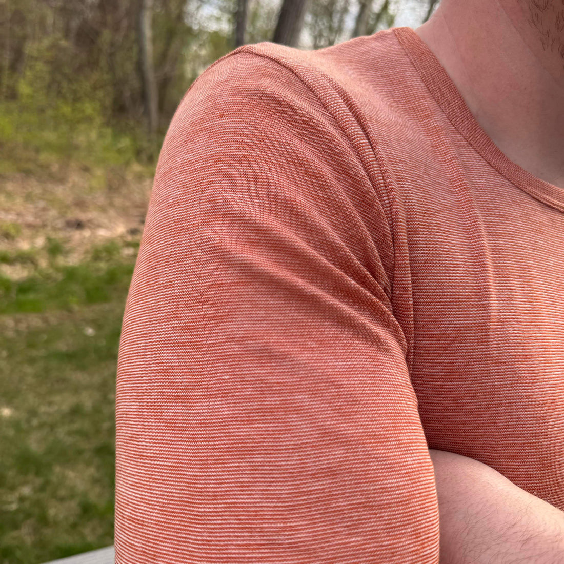 HOCOSA Short-Sleeve Shirt in Organic Cotton/Wool/Silk for Men or Women
