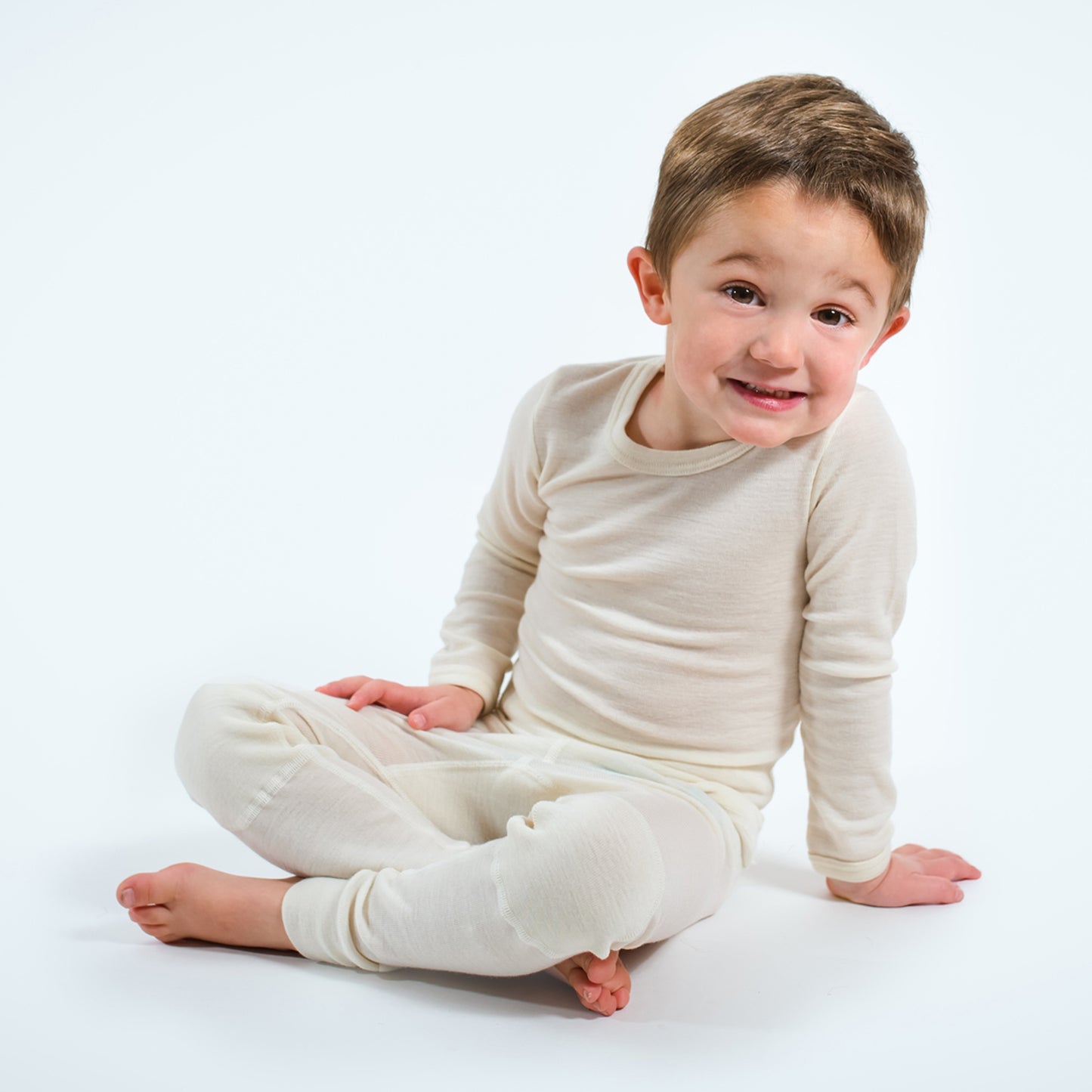 HOCOSA Kid's Organic Merino Wool Long-Underwear Pants - VARIOUS COLORS