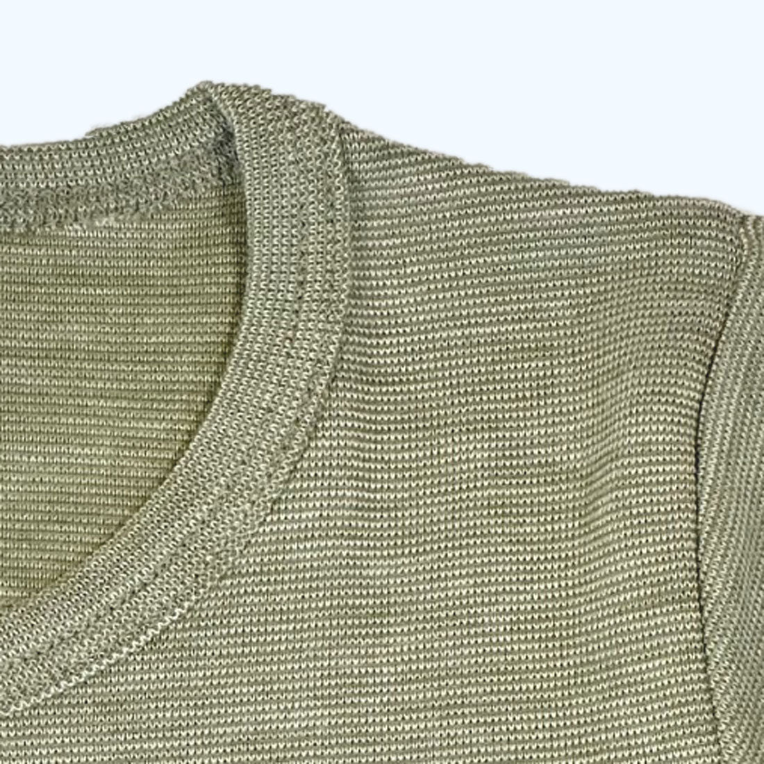 HOCOSA Short-Sleeve Shirt in Organic Cotton/Wool/Silk for Men or Women