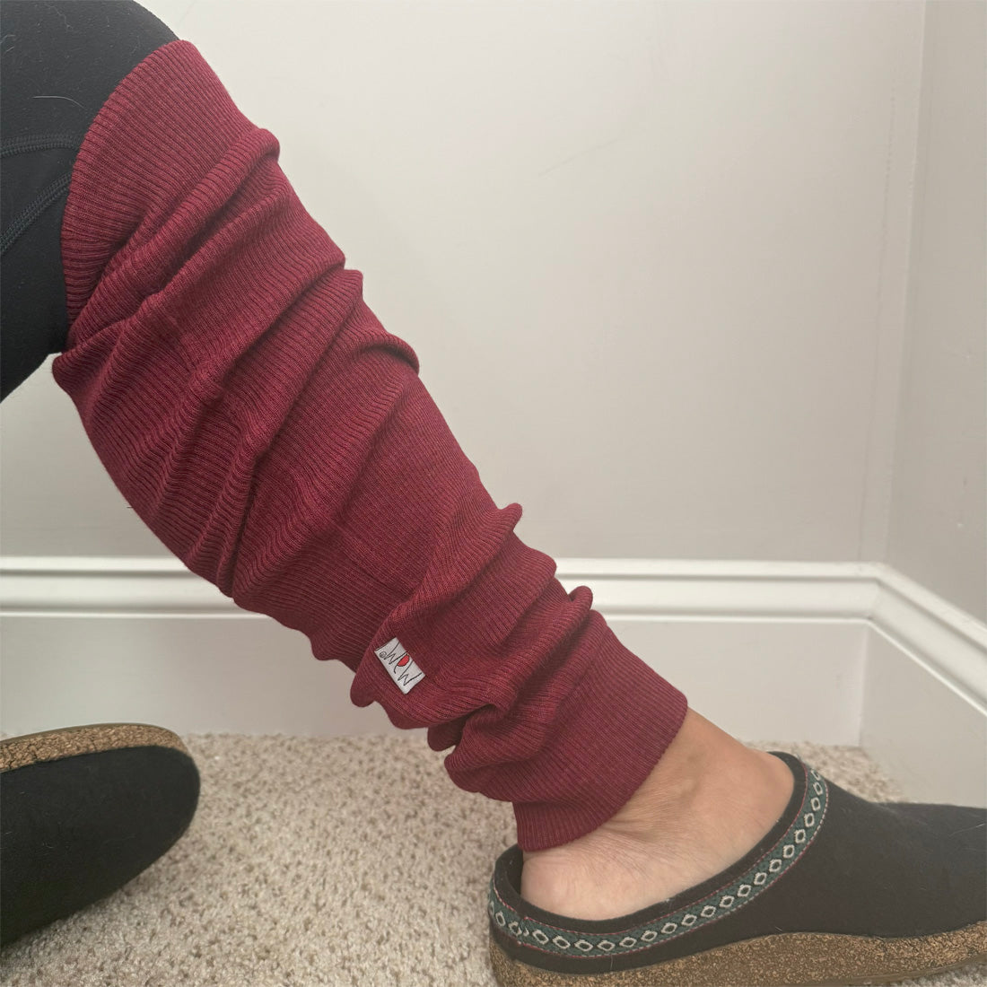 ManyMonths/MaM® Merino Wool Leg-Warmers for Teens and Adults
