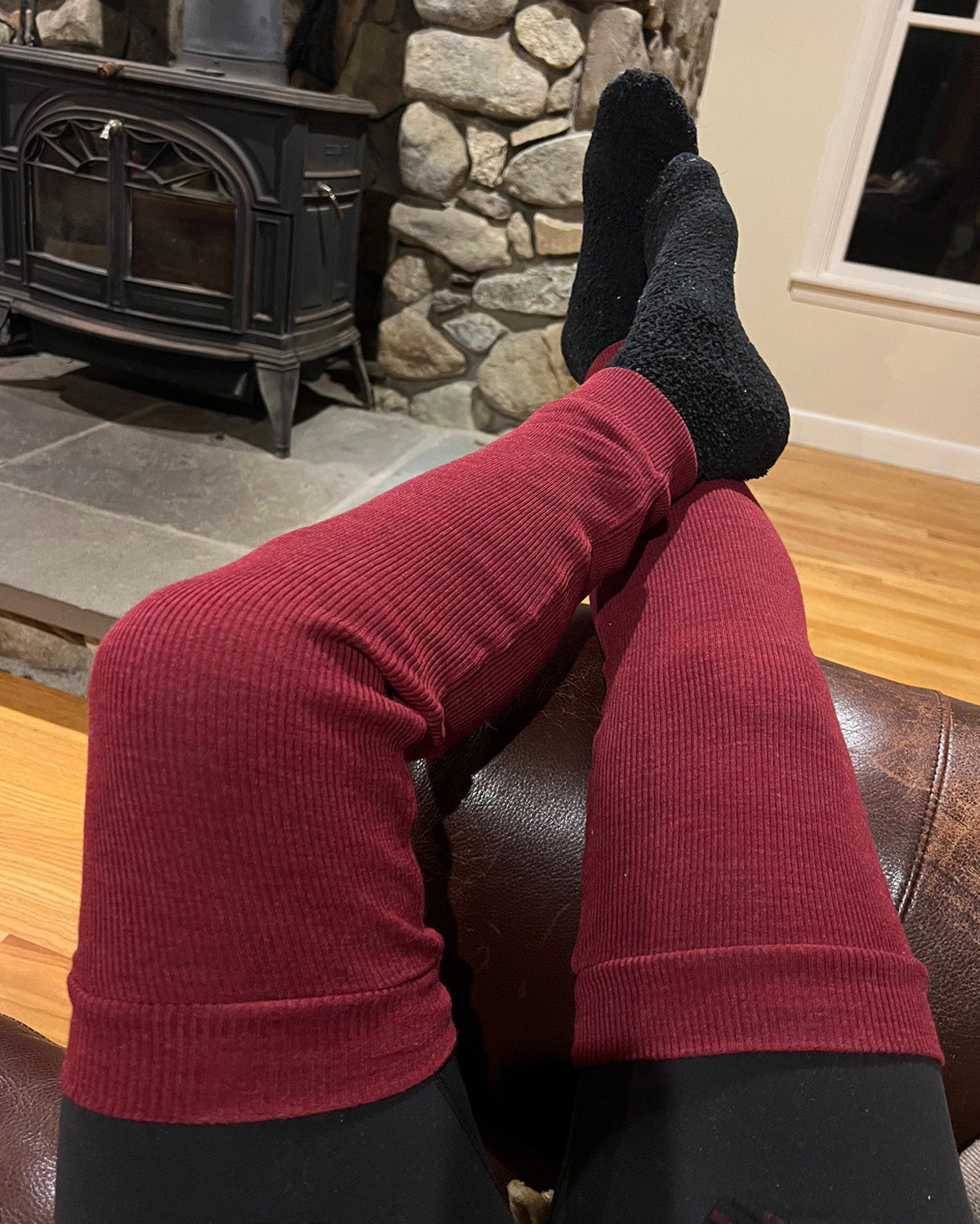 ManyMonths/MaM® Merino Wool Leg-Warmers for Teens and Adults