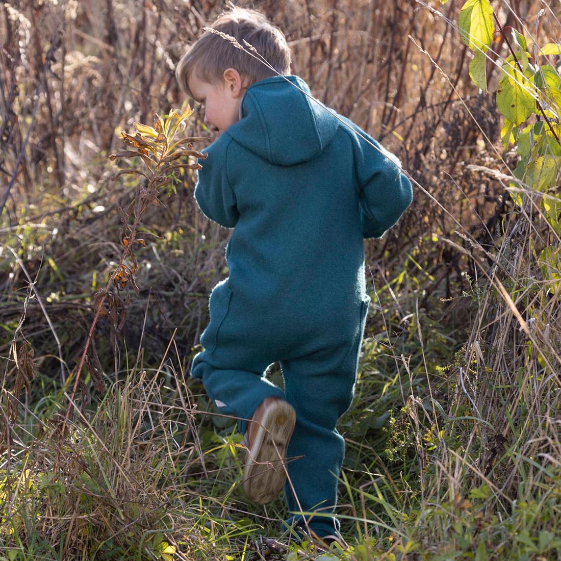 DISANA Boiled Wool Zip-Up Overall