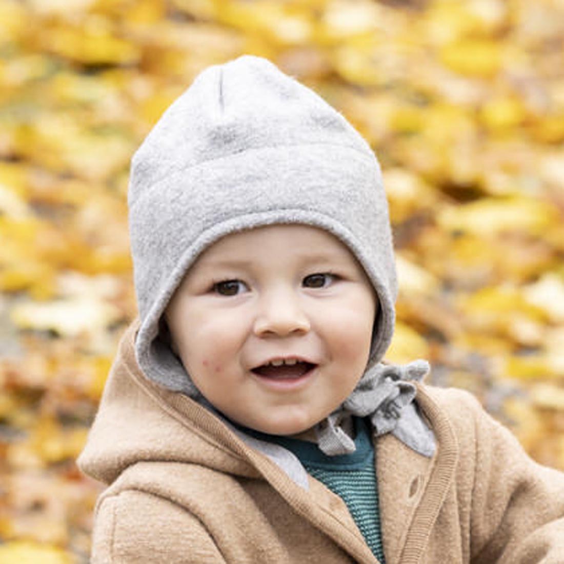 DISANA Boiled Wool Hat in Organic Merino Wool for Toddler Young Kids Danish Woolen Delight