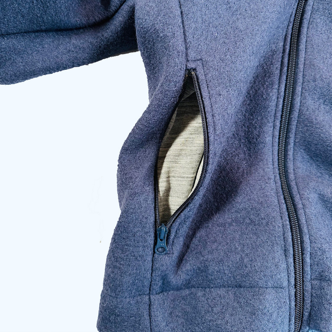 DISANA Kids Boiled Wool Outdoor Jacket