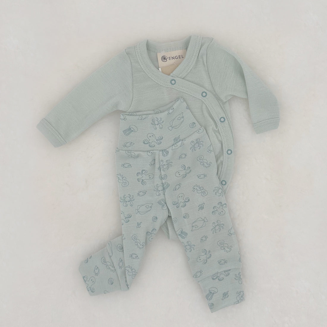 Outlet ENGEL Organic Wool/Silk Shirt for PREMATURE Baby (Copy)