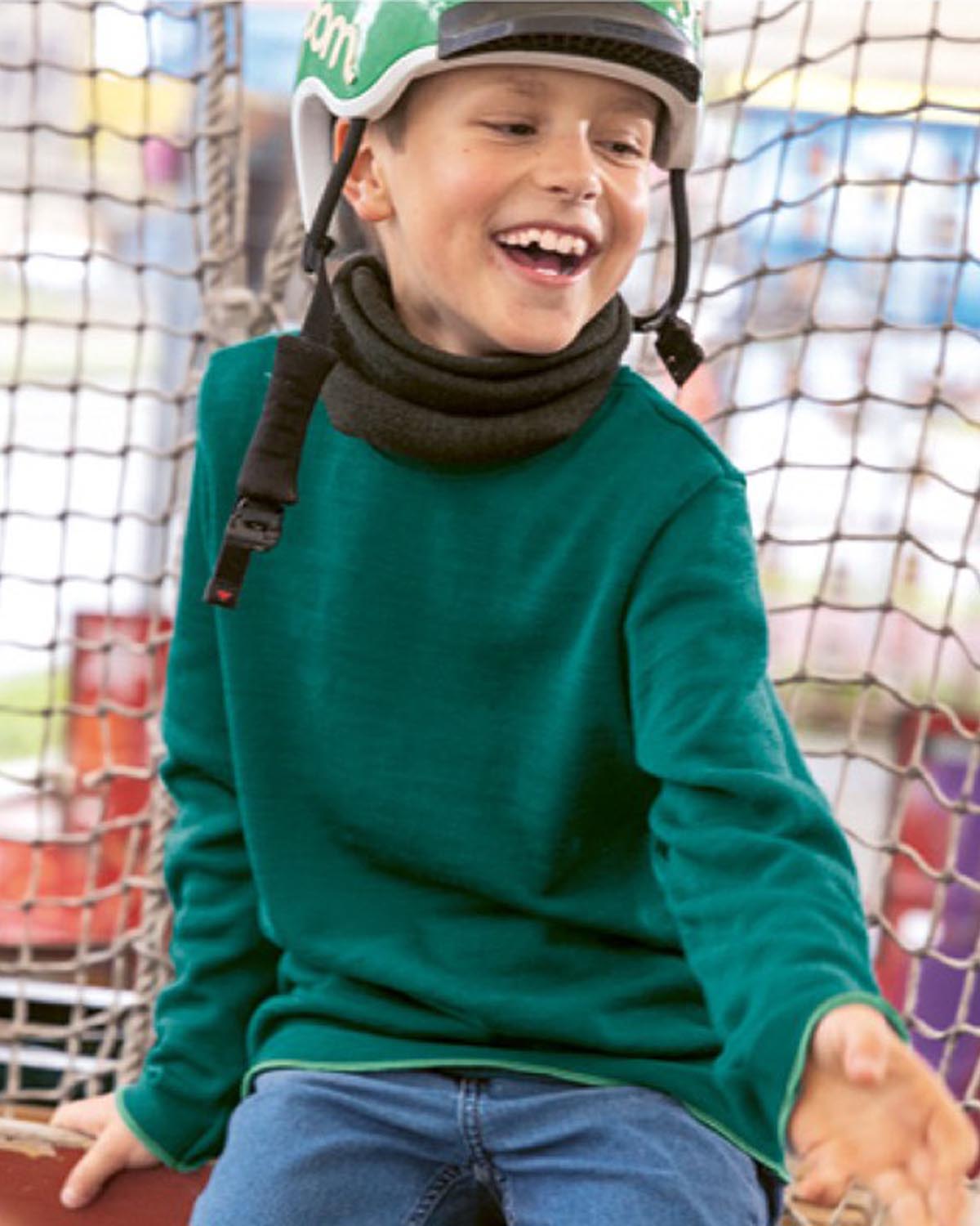 DISANA Knitted Pull-Over Sweater for Toddlers/Kids in Organic