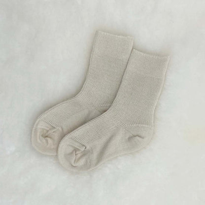 GRÖDO Toddler/Kids Organic Wool Socks, Thin