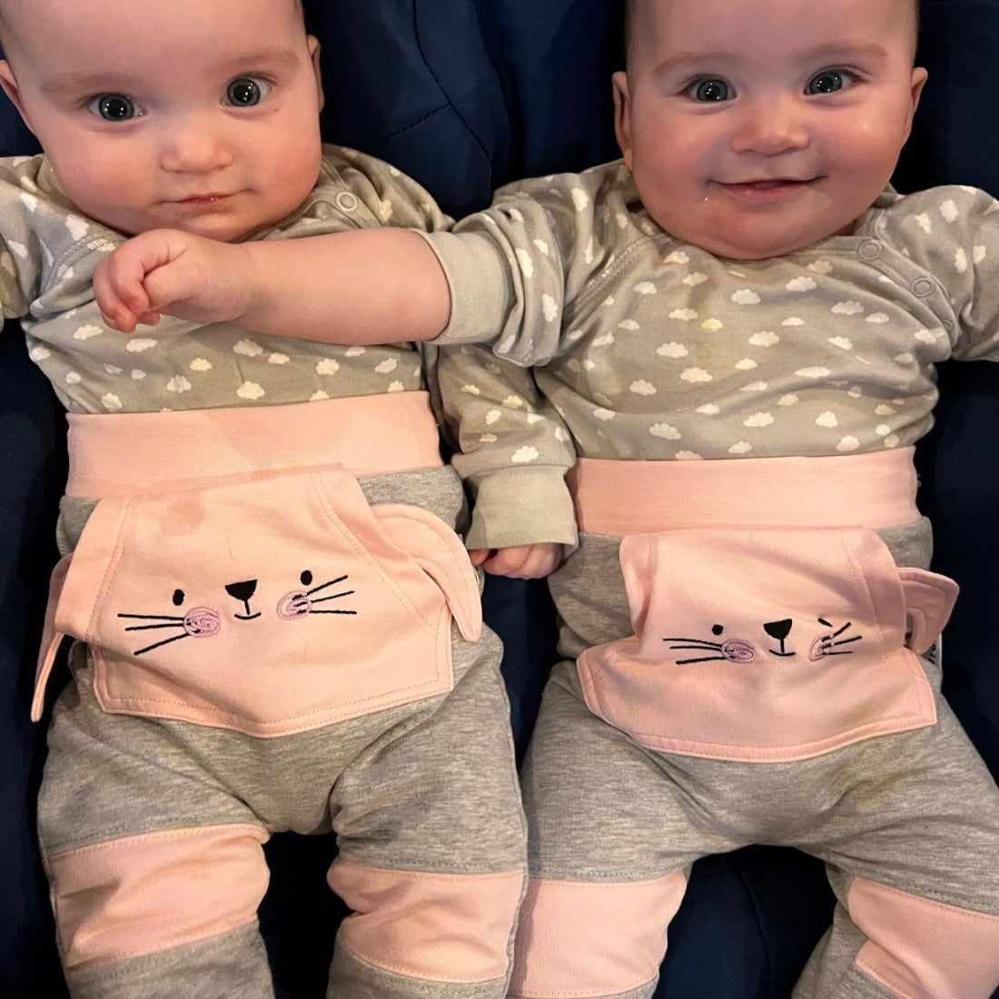 Geggamoja®Animal-Pocket Baby/Kid Pants in Organic Cotton, newborn - 4 yr