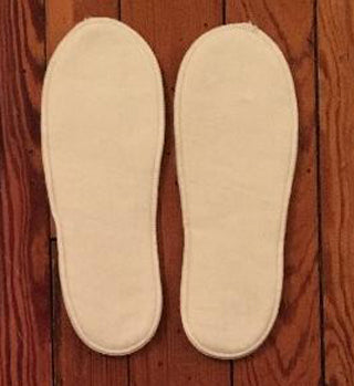 LANACare Merino Wool Shoe Insoles - OVERSTOCK SIZES - Kids & Large Adult
