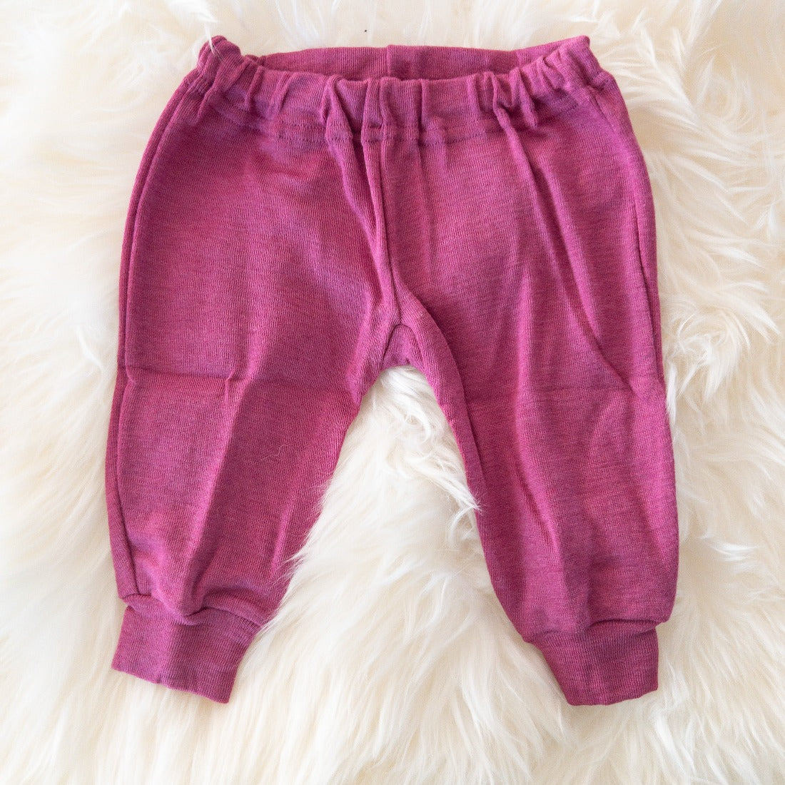 Hocosa Baby Pants in Organic Wool/Silk Blend