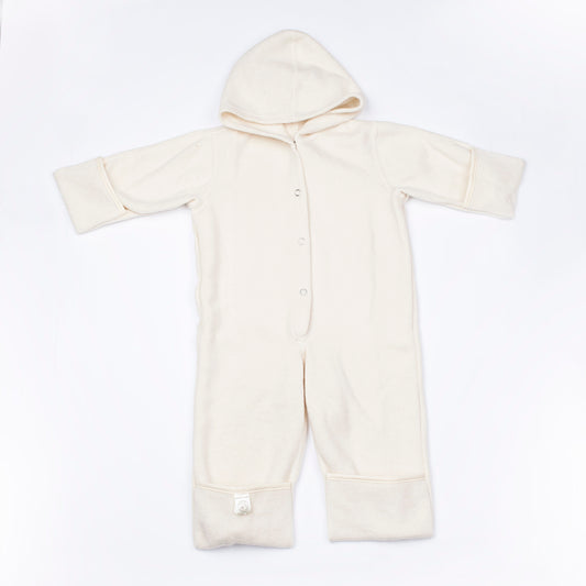 LANACare Organic Wool Overall with Hood, for PREMATURE Baby
