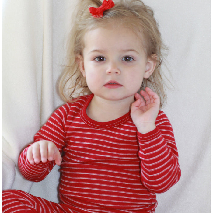 HOCOSA Kid's Organic Merino Wool Underwear Shirt with Long Sleeves - VARIOUS COLORS