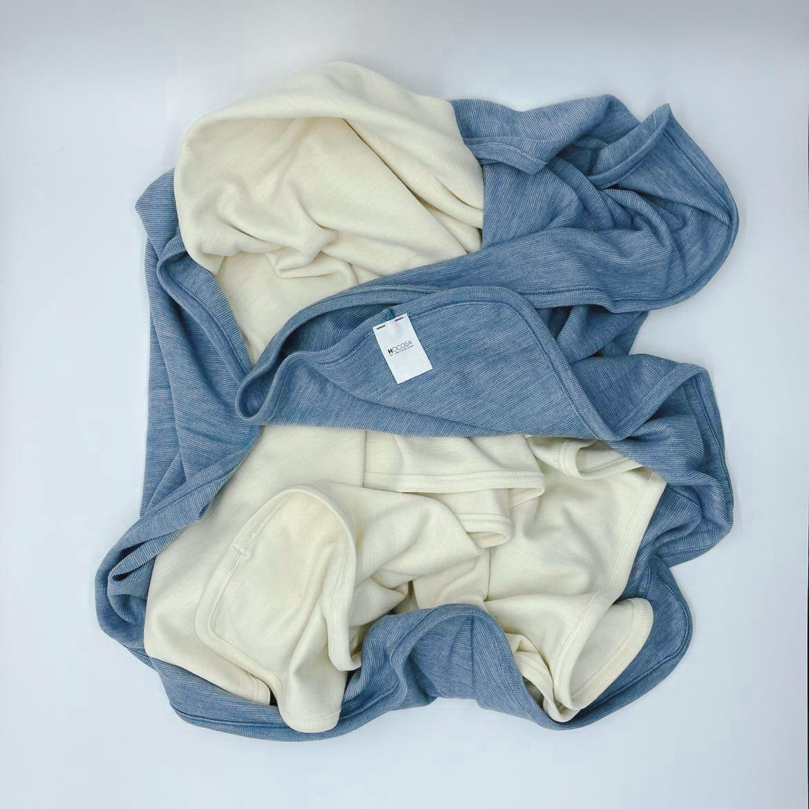 HOCOSA Organic Wool/Silk Baby Blanket