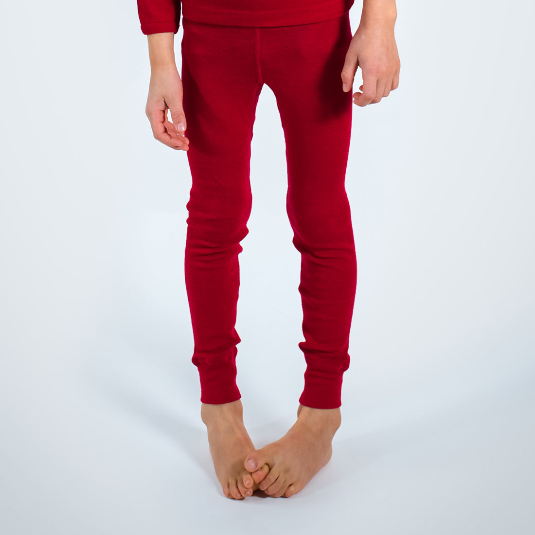 HOCOSA Kid's Organic Merino Wool Long-Underwear Pants - VARIOUS COLORS