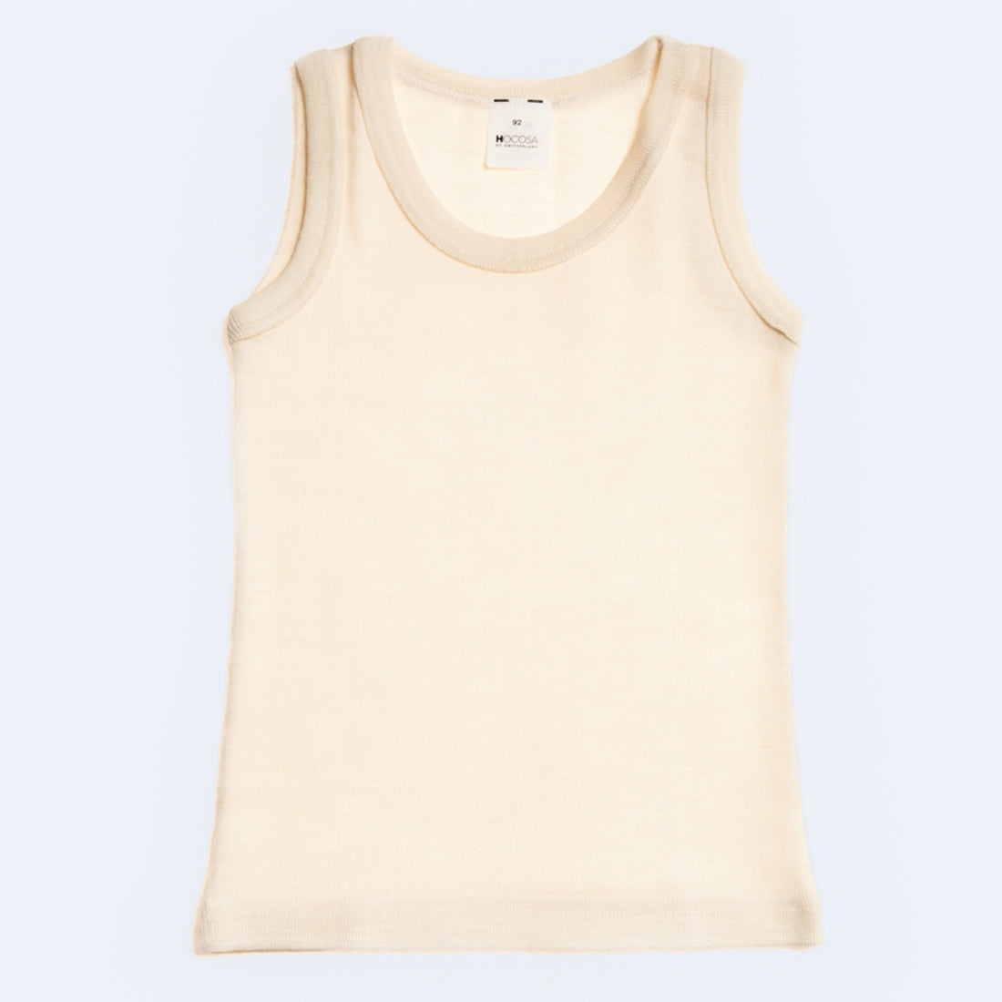 HOCOSA Kids' Organic Wool/Silk Sleeveless Undershirt