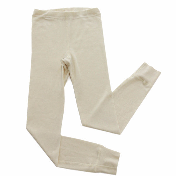 OUTLET HOCOSA Kid's Organic Wool/Silk Long-Underwear Pants