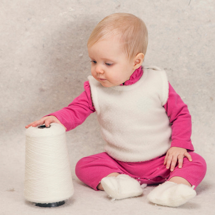 OUTLET LANACare Baby/Toddler Vest in Organic Merino Wool