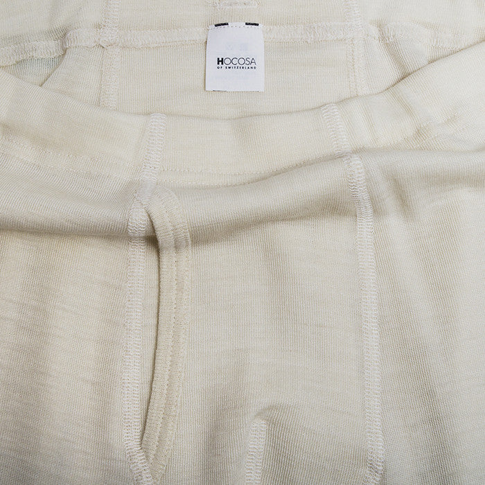 OUTLET HOCOSA Men's Organic Wool Long Underwear Pants