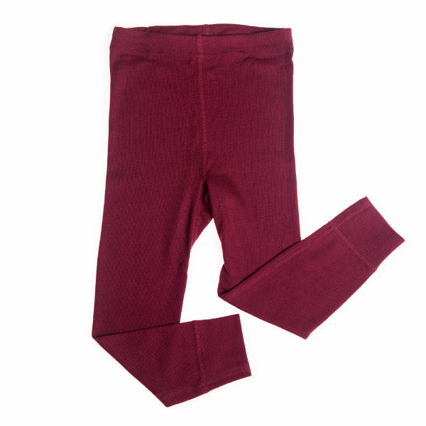 OUTLET HOCOSA Kid's Organic Wool/Silk Long-Underwear Pants