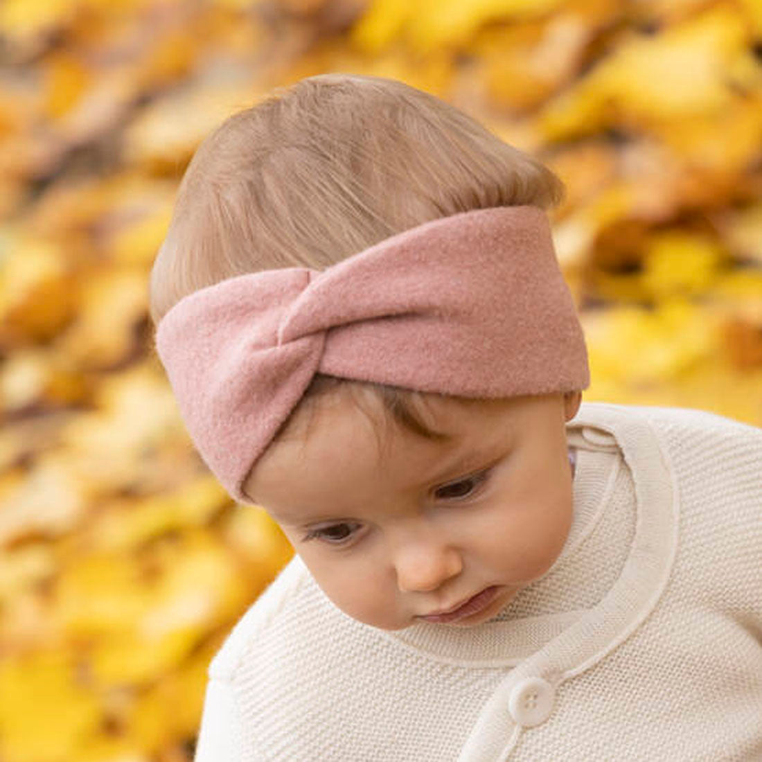 DISANA Organic Merino Wool Headband/Warmer for All Ages