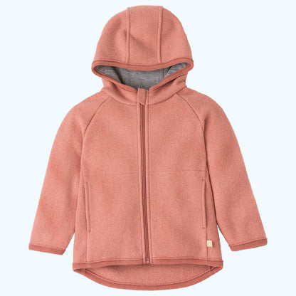 DISANA Kids Boiled Wool Zip Jacket