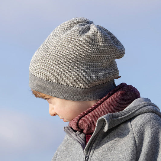 OUTLET DISANA Organic Merino Wool Beanie/Pull-On Hat for All Ages
