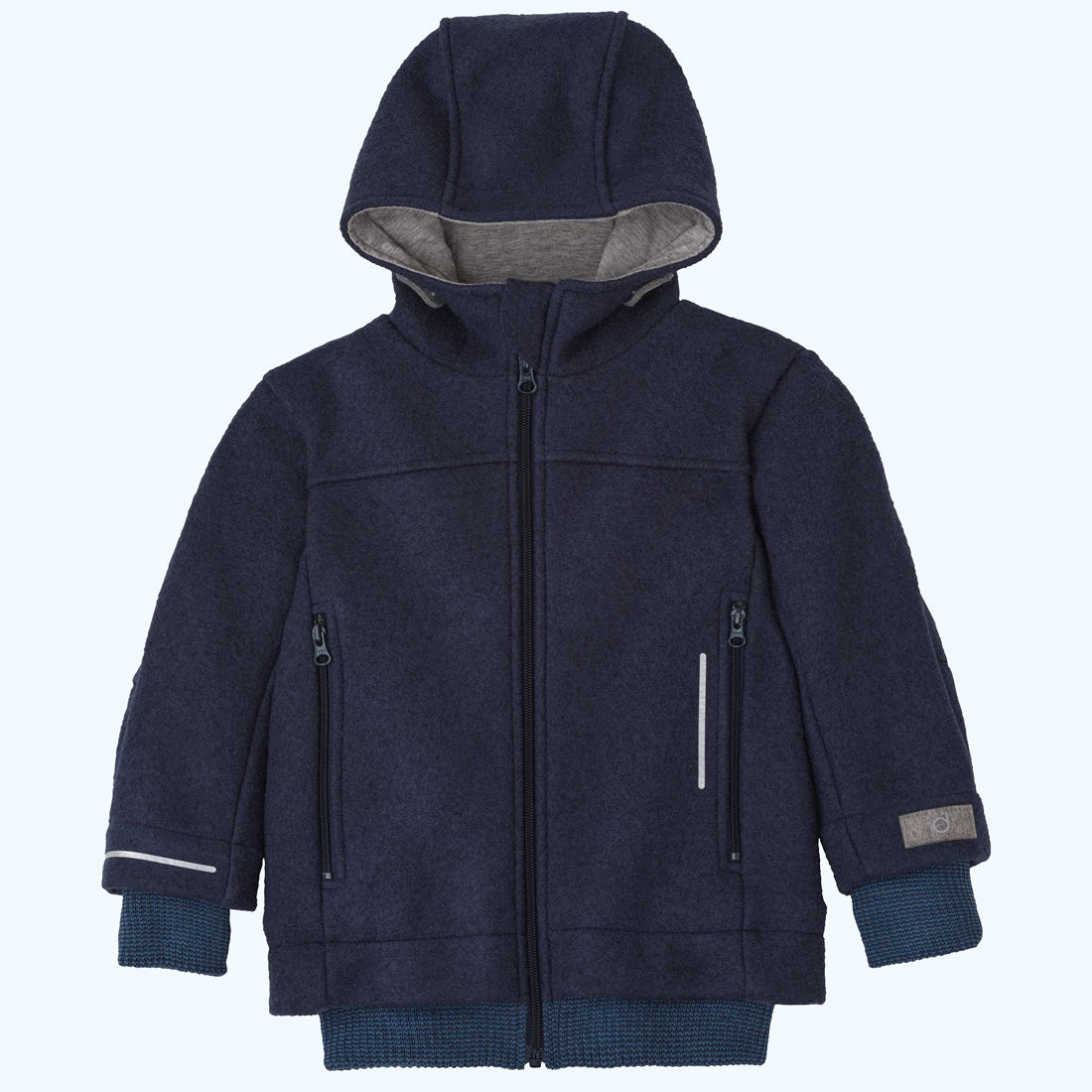DISANA Kids Boiled Wool Outdoor Jacket