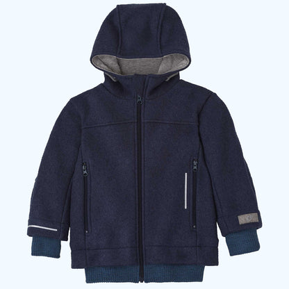DISANA Kids Boiled Wool Outdoor Jacket