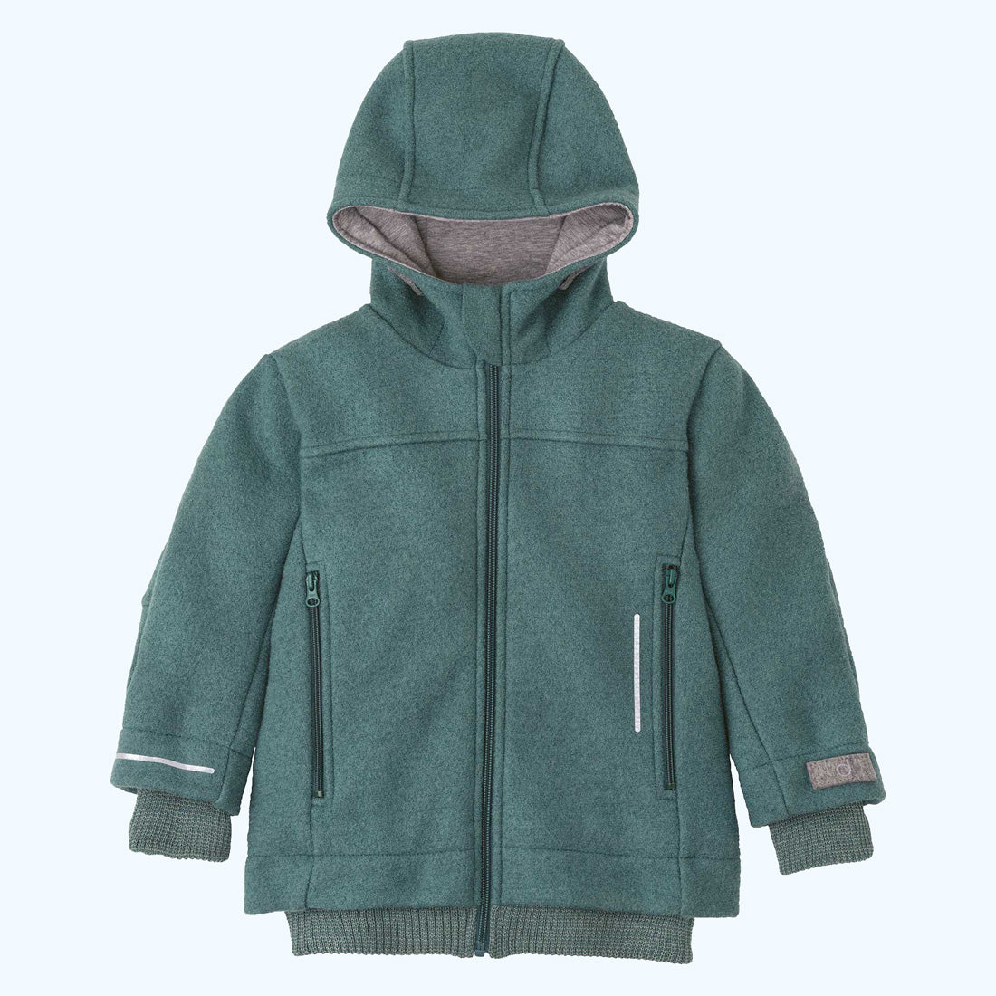 DISANA Kids Boiled Wool Outdoor Jacket